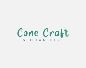 Generic Green Craft  logo design