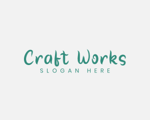 Generic Green Craft  logo design