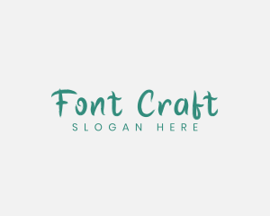 Generic Green Craft  logo design