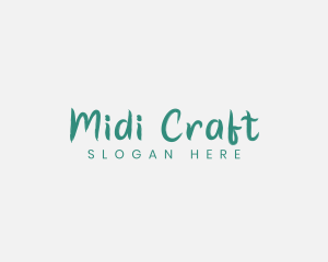 Generic Green Craft  logo design