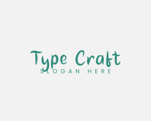 Generic Green Craft  logo design