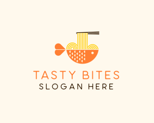 Seafood Ramen Restaurant  logo design