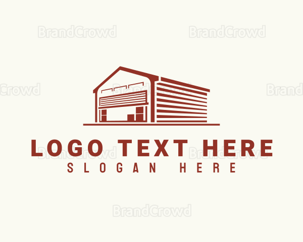 Industrial Warehouse Depot Logo