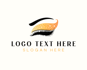 Eye - Eyelash Beauty Makeup logo design