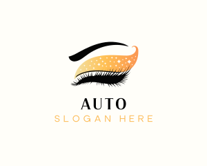 Eyelash Beauty Makeup Logo