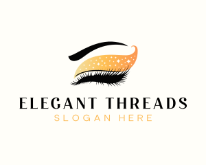 Eyelash Beauty Makeup logo design