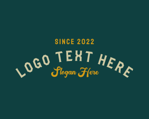 Style - Generic Retro Startup logo design