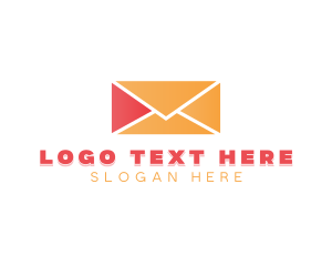 Post - Arrow Mail Envelope logo design