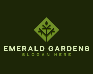 Nature Tree Plant logo design