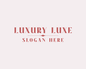 Feminine Luxe Wellness logo design