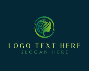 Plant - Woman Organic Hair logo design