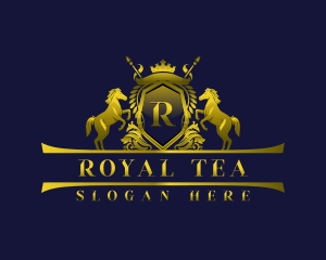 Royal Horse Crest logo design