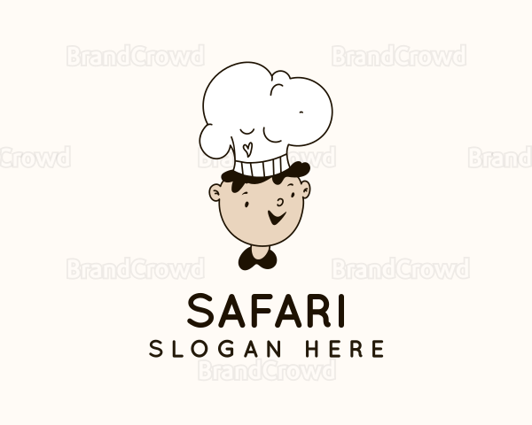 Boy Culinary Chef Logo
