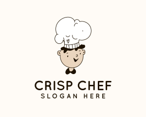 Boy Culinary Chef logo design