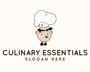 Boy Culinary Chef logo design