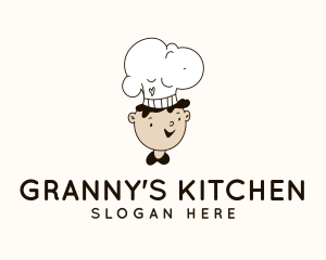 Boy Culinary Chef logo design