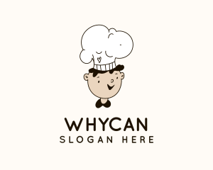 Patissier - Boy Culinary Chef logo design