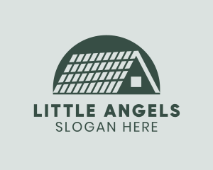 Accommodation - Home Roof Repair Service logo design