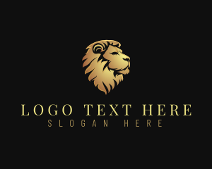 Expensive Luxury Lion Logo