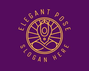 Pose - Yoga Spiritual Wellness logo design