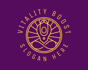 Wellness - Yoga Spiritual Wellness logo design