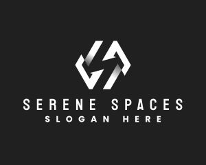 Professional Geometric Letter S logo design