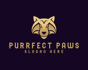 Animal Feline Tiger  logo design