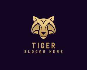 Animal Feline Tiger  logo design