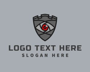 Guard - Eye Shield Camera logo design