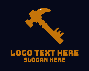 Fix - Hammer Key Locksmith logo design