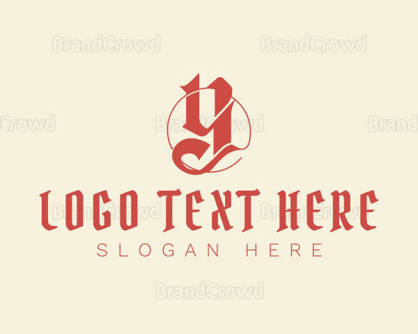 Gothic Medieval Formal Logo