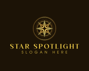 Star Compass Lantern logo design