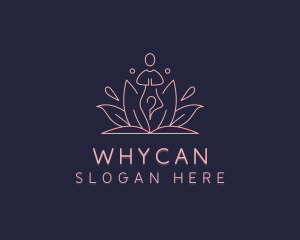 Yogi - Lotus Yoga Wellness logo design