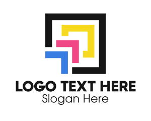 Document - Printing Framing Frame logo design