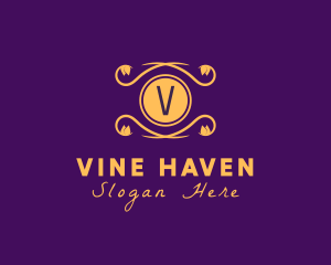 Ornamental Vine Luxury logo design