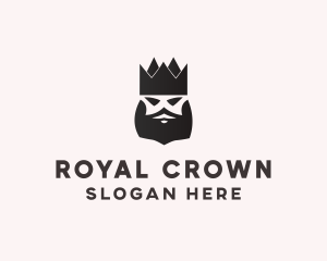 Prince - Royal Black King logo design