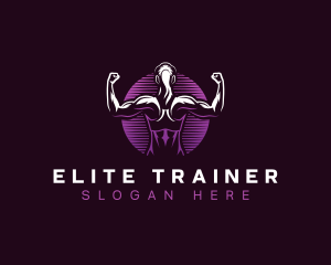 Gym Woman Fitness logo design