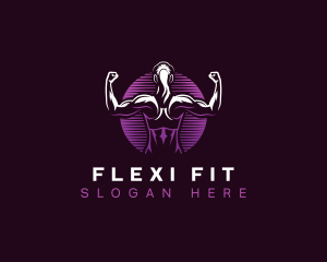 Gym Woman Fitness logo design