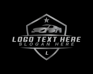 Luxury - Car Detailing Vehicle logo design