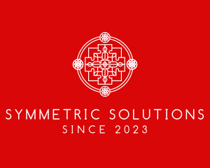 Symmetric - Chinese Decor Company logo design