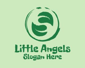 Green Leaf Paint  Logo
