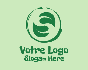 Green Leaf Paint  Logo