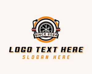 Roadside Assistance - Automotive Tire Repair logo design