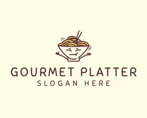 Ramen Noodle Gourmet  logo design