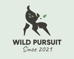 Wild Doe Animal logo design