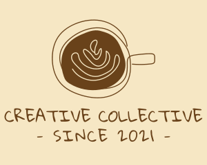 Artisanal Hipster Coffee Cafe logo design