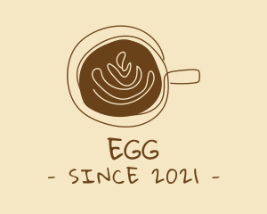 Cappuccino - Artisanal Hipster Coffee Cafe logo design