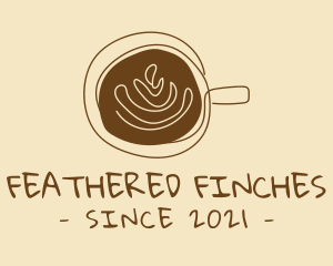 Artisanal Hipster Coffee Cafe logo design