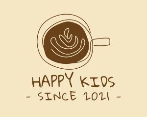 Artisanal Hipster Coffee Cafe logo design