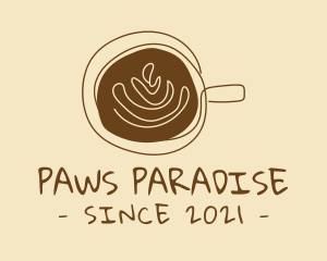 Artisanal Hipster Coffee Cafe logo design